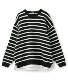 and D.petitmain / アンドディー. プティマイン ニット・セーター | 【親子リンク】洗濯機可 Dad裾レイヤードニット