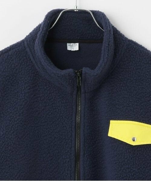 and D.petitmain / アンドディー. プティマイン ブルゾン | 【Penfield】【親子リンク】Dadフリースジャケット | 詳細2