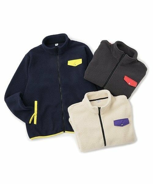 and D.petitmain / アンドディー. プティマイン ブルゾン | 【Penfield】【親子リンク】Dadフリースジャケット | 詳細8