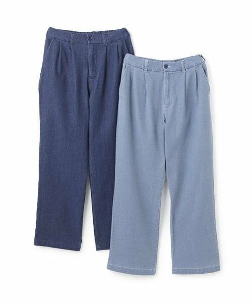 and D.petitmain / アンドディー. プティマイン その他パンツ | 【親子リンク】DADワイドデニムテーパードパンツ | 詳細9