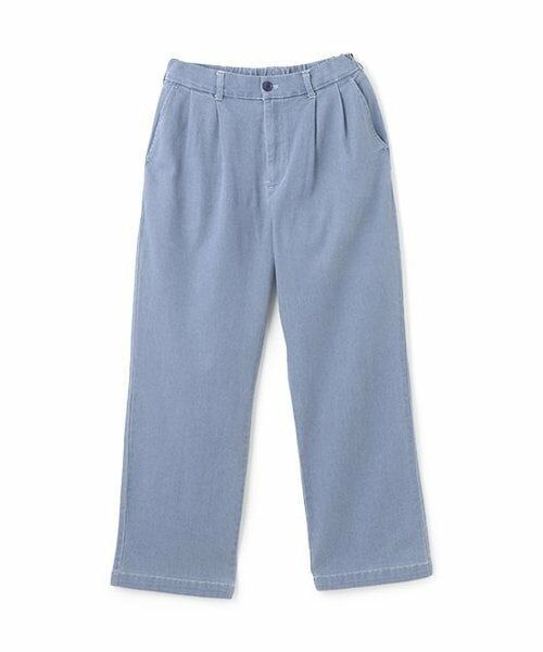 and D.petitmain / アンドディー. プティマイン その他パンツ | 【親子リンク】DADワイドデニムテーパードパンツ（ブルー）