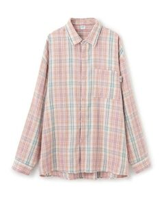 and D.petitmain / アンドディー. プティマイン シャツ・ブラウス | 【親子リンク】Dadピーチキモウチェックシャツ