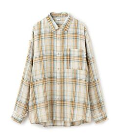 and D.petitmain / アンドディー. プティマイン シャツ・ブラウス | 【親子リンク】Dadピーチキモウチェックシャツ