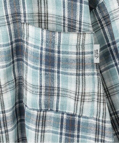 and D.petitmain / アンドディー. プティマイン シャツ・ブラウス | 【親子リンク】Dadピーチキモウチェックシャツ | 詳細3