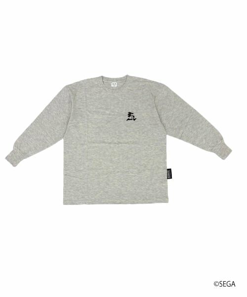 and D.petitmain / アンドディー. プティマイン Tシャツ | 【親子リンク】DadソニックビックロンTEE（シロ杢）