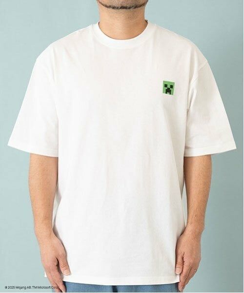 and D.petitmain / アンドディー. プティマイン Tシャツ | 【マインクラフト】【親子リンク】DadキャラクターTEE | 詳細1