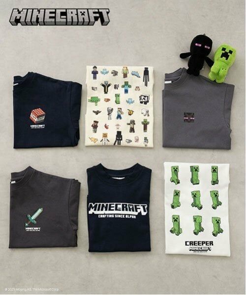 and D.petitmain / アンドディー. プティマイン Tシャツ | 【マインクラフト】【親子リンク】DadキャラクターTEE | 詳細7