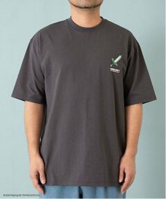 and D.petitmain / アンドディー. プティマイン Tシャツ | 【マインクラフト】【親子リンク】Dad武器TEE