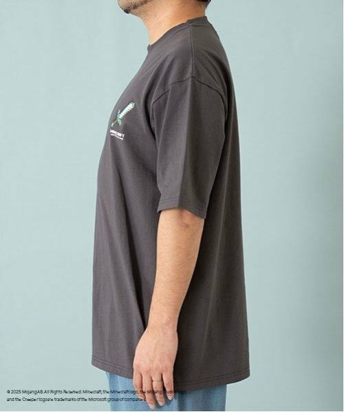 and D.petitmain / アンドディー. プティマイン Tシャツ | 【マインクラフト】【親子リンク】Dad武器TEE | 詳細6