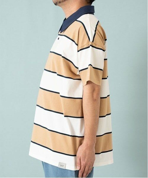 and D.petitmain / アンドディー. プティマイン Tシャツ | 【親子リンク】Dad衿つきラガー半T | 詳細1