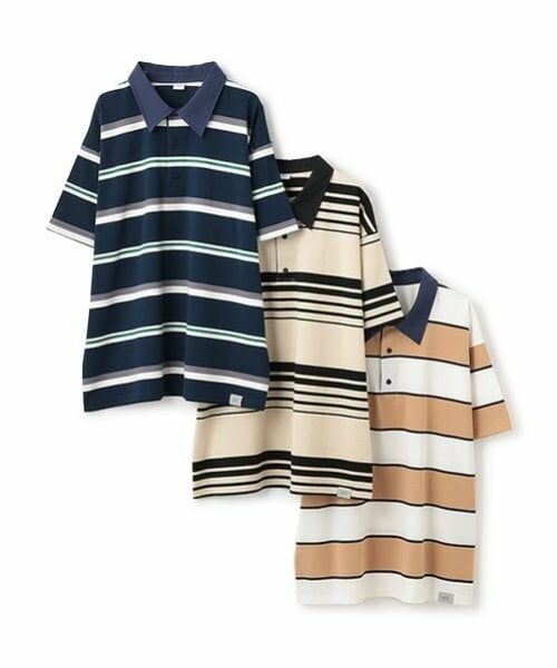 and D.petitmain / アンドディー. プティマイン Tシャツ | 【親子リンク】Dad衿つきラガー半T | 詳細12