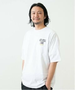 and D.petitmain / アンドディー. プティマイン Tシャツ | 【親子リンク】Dadロゴ刺しゅうビッグ半T