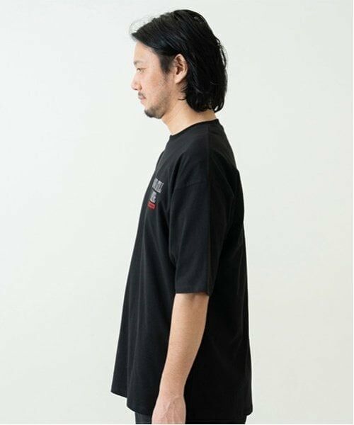 and D.petitmain / アンドディー. プティマイン Tシャツ | 【親子リンク】Dadロゴ刺しゅうビッグ半T | 詳細1