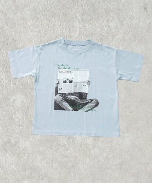 and D.petitmain / アンドディー. プティマイン Tシャツ | 【綿100%】【親子リンク】Dad写真半T | 詳細9