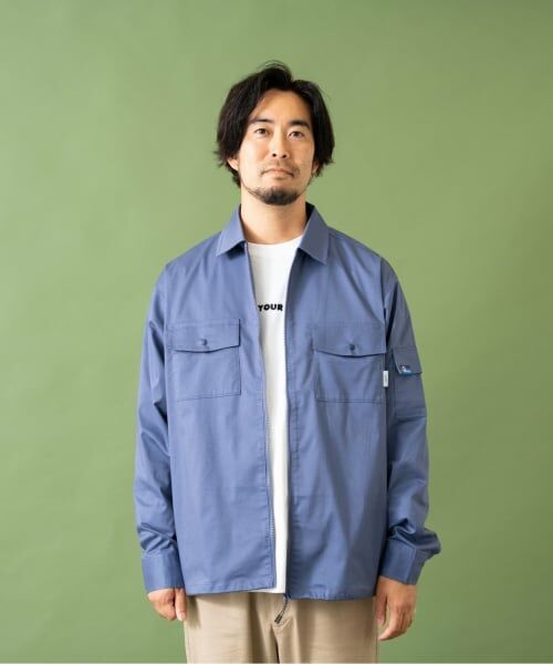 and D.petitmain / アンドディー. プティマイン ブルゾン | 【Penfield】DAD Wポケットシャツジャケット | 詳細6