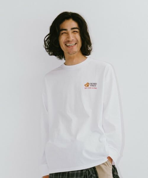 and D.petitmain / アンドディー. プティマイン Tシャツ | 【親子リンク】【リンク】アソート転写ワイドロンT | 詳細1