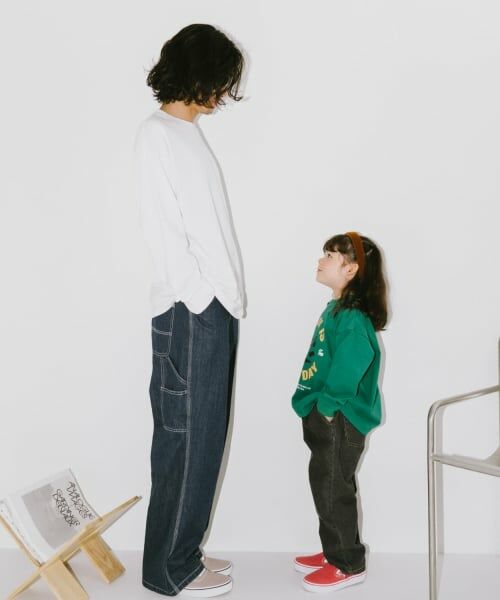 and D.petitmain / アンドディー. プティマイン Tシャツ | 【親子リンク】【リンク】OFUZAKE柄ロンT | 詳細5