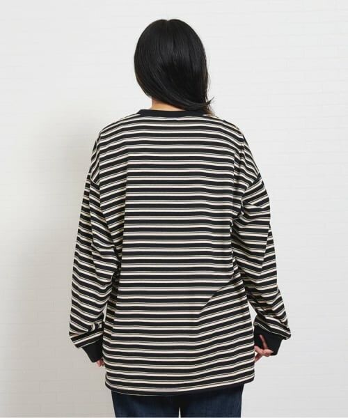 and D.petitmain / アンドディー. プティマイン Tシャツ | 【親子リンク】アソートボーダーワイドロンT | 詳細7