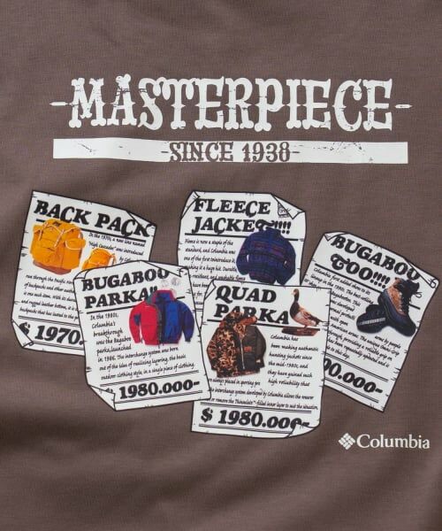 and D.petitmain / アンドディー. プティマイン Tシャツ | 【Columbia】DadバックグラフィックロンT | 詳細9