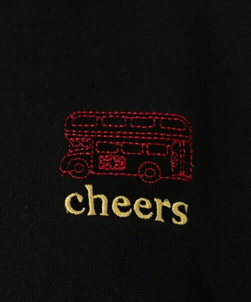 and D.petitmain / アンドディー. プティマイン スウェット | 【親子リンク】スウェットシティアイコン刺繍ワイドプルオーバ- | 詳細2