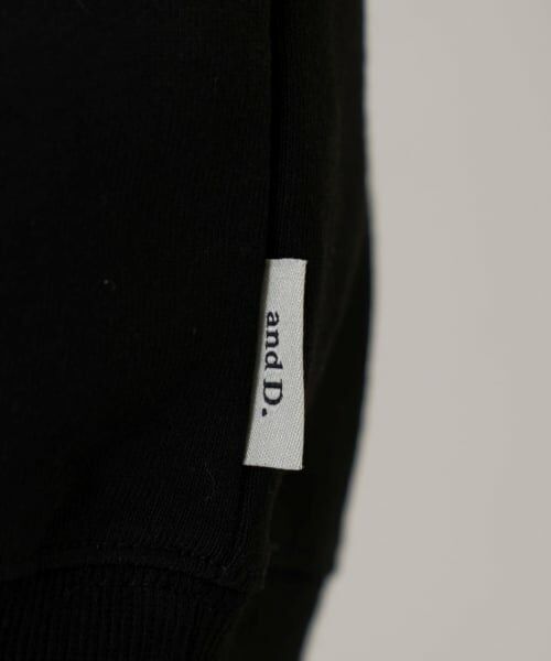 and D.petitmain / アンドディー. プティマイン スウェット | 【親子リンク】スウェットシティアイコン刺繍ワイドプルオーバ- | 詳細3