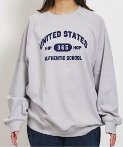 and D.petitmain / アンドディー. プティマイン スウェット | 【親子リンク】ラグランスウェットアソートロゴプルオーバー/トレーナー/親子リンク