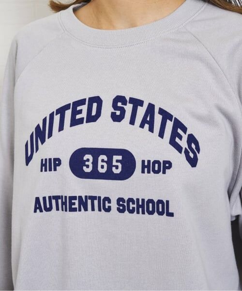 and D.petitmain / アンドディー. プティマイン スウェット | 【親子リンク】ラグランスウェットアソートロゴプルオーバー/トレーナー/親子リンク | 詳細3