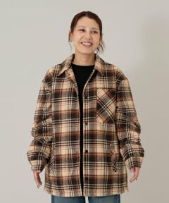 and D.petitmain / アンドディー. プティマイン ブルゾン | 【親子リンク】チェックジャケット/アウター/親子リンク