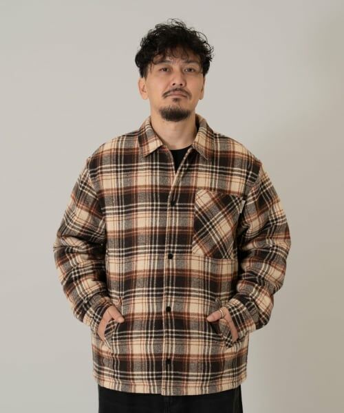 and D.petitmain / アンドディー. プティマイン ブルゾン | 【親子リンク】チェックジャケット/アウター/親子リンク | 詳細1