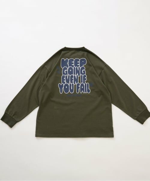 and D.petitmain / アンドディー. プティマイン Tシャツ | 【親子リンク】【DAD】蛍光カラーロゴロンT | 詳細10