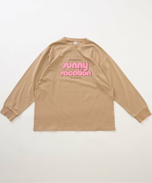 and D.petitmain / アンドディー. プティマイン Tシャツ | 【親子リンク】【DAD】蛍光カラーロゴロンT | 詳細13