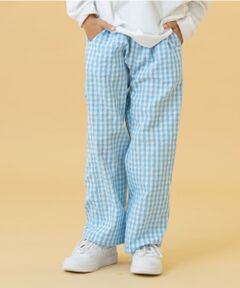 and D.petitmain / アンドディー. プティマイン その他パンツ | ギンガムチェックリラックスパンツ