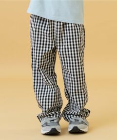 and D.petitmain / アンドディー. プティマイン その他パンツ | ギンガムチェックリラックスパンツ