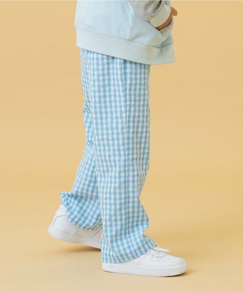 and D.petitmain / アンドディー. プティマイン その他パンツ | ギンガムチェックリラックスパンツ | 詳細1