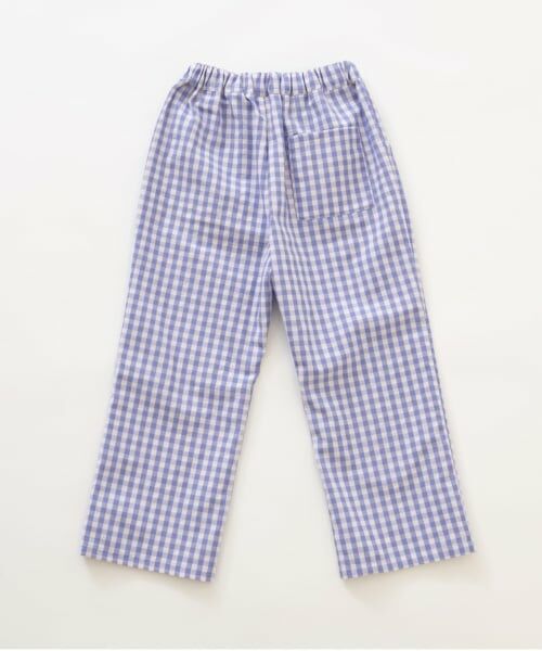 and D.petitmain / アンドディー. プティマイン その他パンツ | ギンガムチェックリラックスパンツ | 詳細10