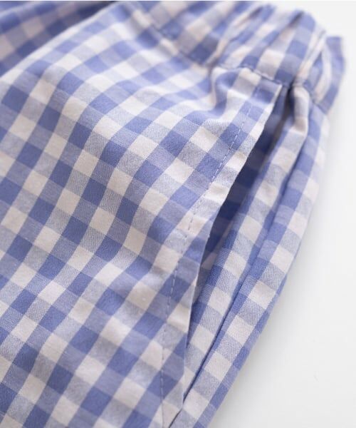 and D.petitmain / アンドディー. プティマイン その他パンツ | ギンガムチェックリラックスパンツ | 詳細6