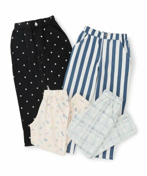 and D.petitmain / アンドディー. プティマイン その他パンツ | のびっとカットツイルアソートテーパードパンツ | 詳細8