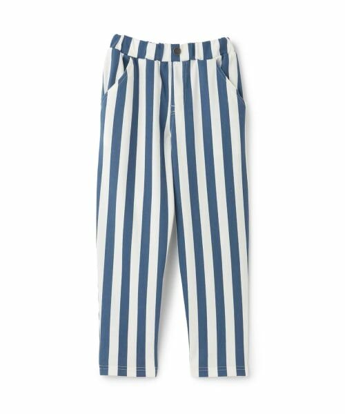 and D.petitmain / アンドディー. プティマイン その他パンツ | のびっとカットツイルアソートテーパードパンツ（ブルー）