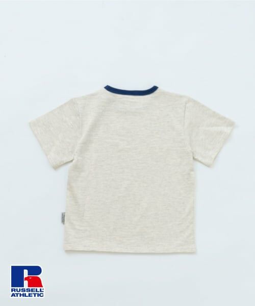 and D.petitmain / アンドディー. プティマイン Tシャツ | 【ラッセルアスレチック】リンガー半袖T | 詳細11