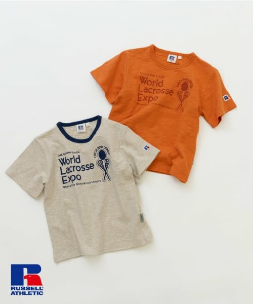 and D.petitmain / アンドディー. プティマイン Tシャツ | 【ラッセルアスレチック】リンガー半袖T | 詳細12