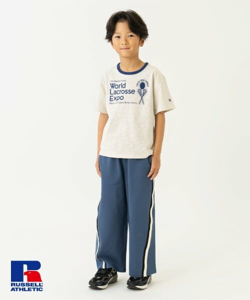 and D.petitmain / アンドディー. プティマイン Tシャツ | 【ラッセルアスレチック】リンガー半袖T | 詳細3