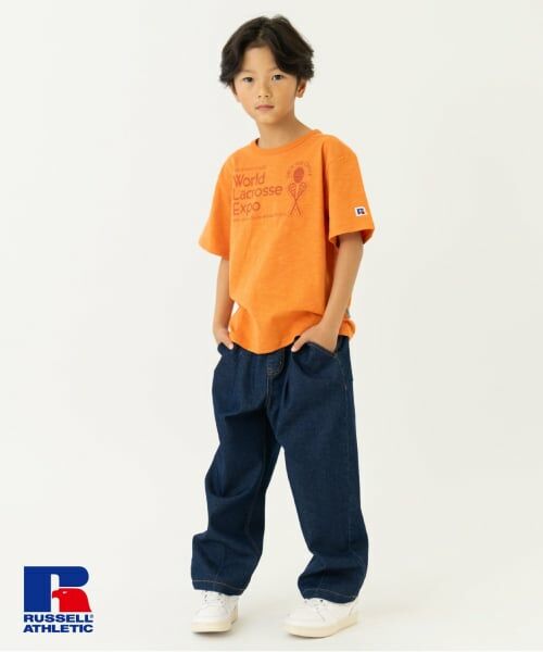 and D.petitmain / アンドディー. プティマイン Tシャツ | 【ラッセルアスレチック】リンガー半袖T | 詳細4