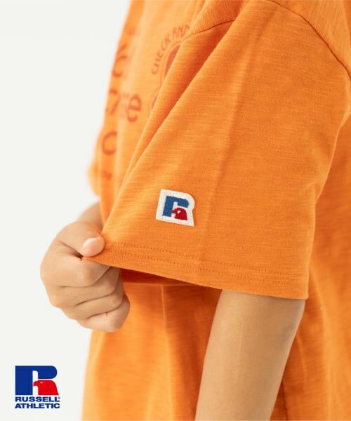 and D.petitmain / アンドディー. プティマイン Tシャツ | 【ラッセルアスレチック】リンガー半袖T | 詳細5