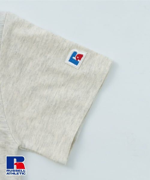 and D.petitmain / アンドディー. プティマイン Tシャツ | 【ラッセルアスレチック】リンガー半袖T | 詳細9