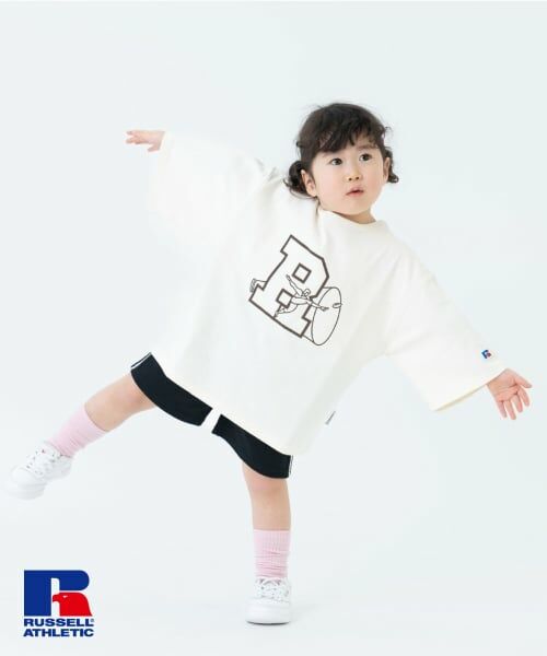 and D.petitmain / アンドディー. プティマイン Tシャツ | 【ラッセルアスレチック】ワイド半袖T | 詳細3