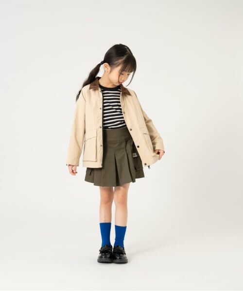 and D.petitmain / アンドディー. プティマイン ブルゾン | 衿コーデュロイジップアップジャケット | 詳細1