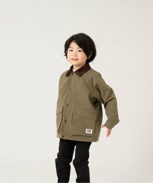 and D.petitmain / アンドディー. プティマイン ブルゾン | 衿コーデュロイジップアップジャケット | 詳細10