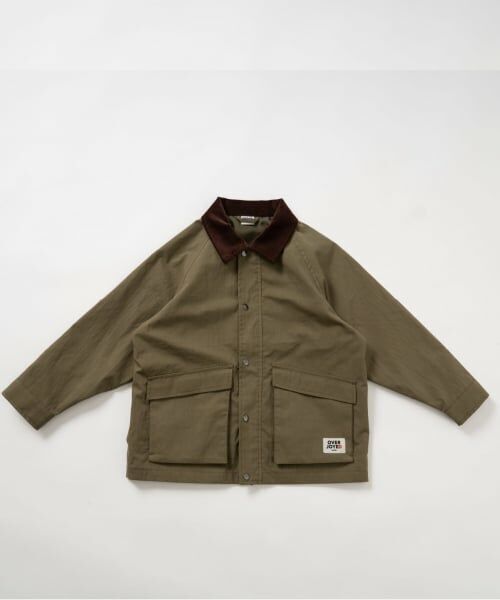 and D.petitmain / アンドディー. プティマイン ブルゾン | 衿コーデュロイジップアップジャケット | 詳細11