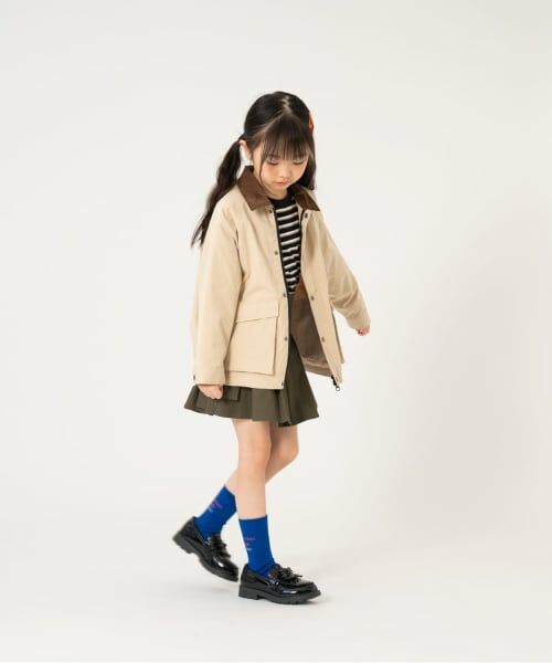 and D.petitmain / アンドディー. プティマイン ブルゾン | 衿コーデュロイジップアップジャケット | 詳細2