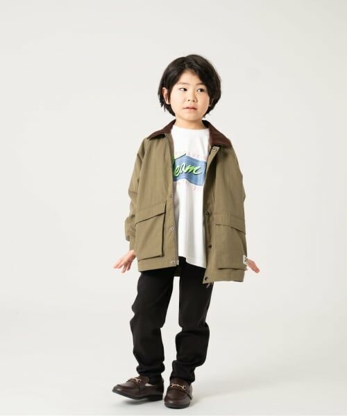 and D.petitmain / アンドディー. プティマイン ブルゾン | 衿コーデュロイジップアップジャケット | 詳細6